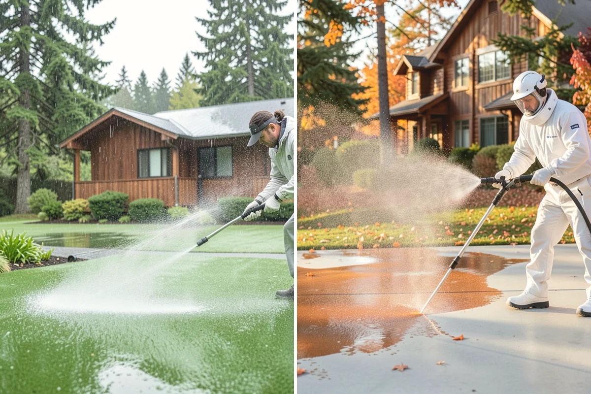 Annual House Washing in Mountlake Terrace, Snohomish County, WA - Review the home's condition since the last wash