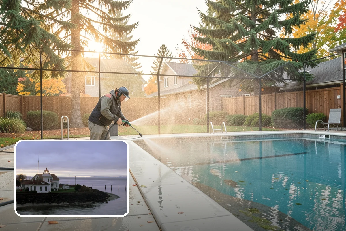 Annual House Washing in Mukilteo, Snohomish County, WA - Prevents growth from becoming entrenched