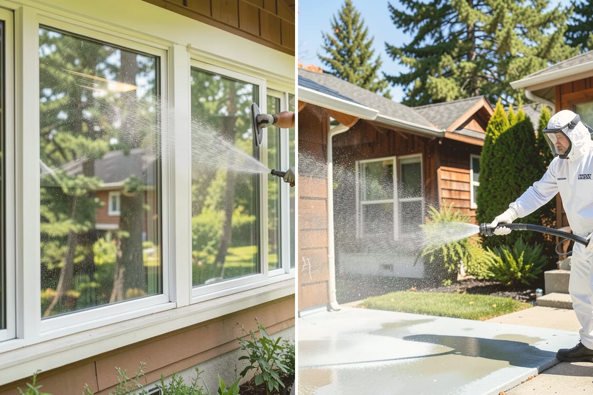 Annual House Washing in Newcastle, King County, WA - Review the home's condition since the last wash
