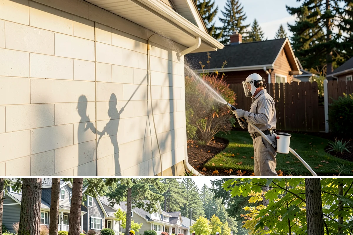 Annual House Washing in Normandy Park, King County, WA - Set the annual wash for late spring or summer so the finish dries well and stays clean through the wet season.