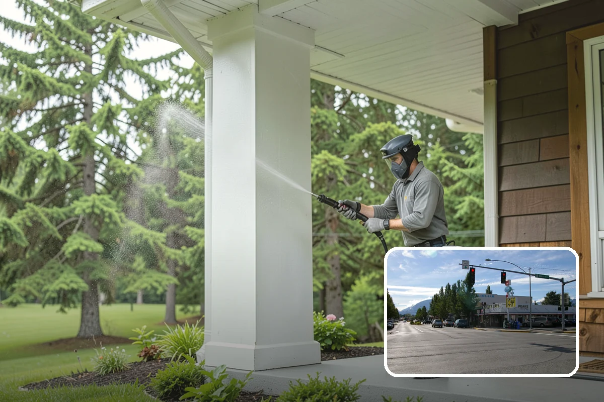 Annual House Washing in North Bend, King County, WA - Prevents growth from becoming entrenched