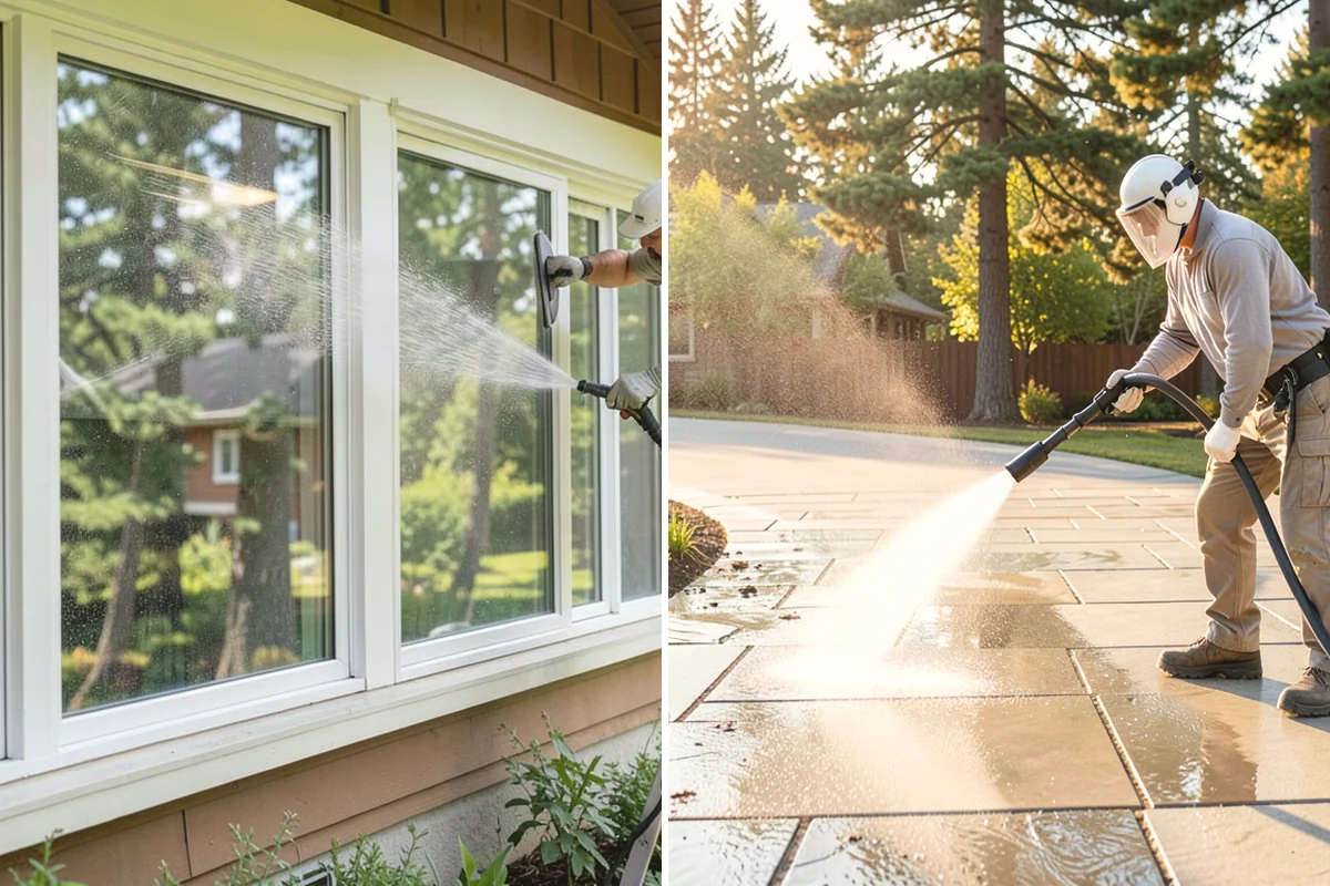 Annual House Washing in North Bend, King County, WA - Review the home's condition since the last wash