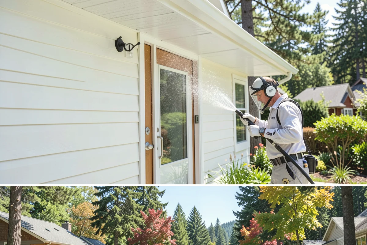 Annual House Washing in Orting, Pierce County, WA - Set the annual wash for late spring or summer so the finish dries well and stays clean through the wet season.