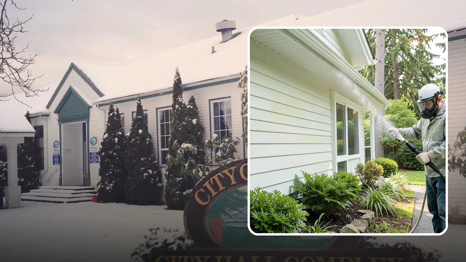 Annual House Washing in Pacific, King County, WA - Annual house washing is a yearly maintenance clean that keeps algae and mildew from ever gaining a foothold in our wet climate.