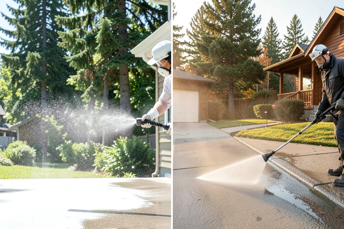 Annual House Washing in Puyallup, Pierce County, WA - Review the home's condition since the last wash