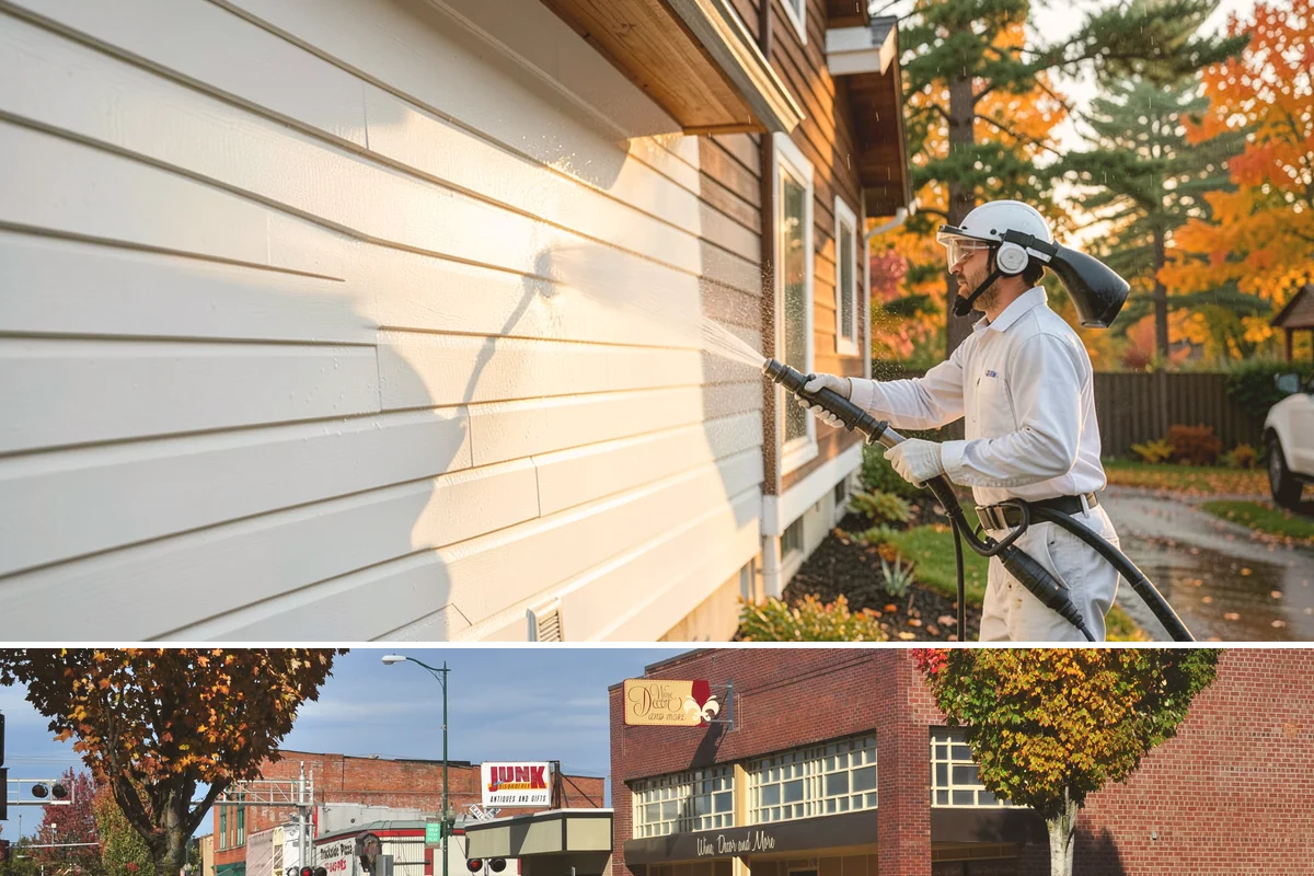 Annual House Washing in Puyallup, Pierce County, WA - Set the annual wash for late spring or summer so the finish dries well and stays clean through the wet season.