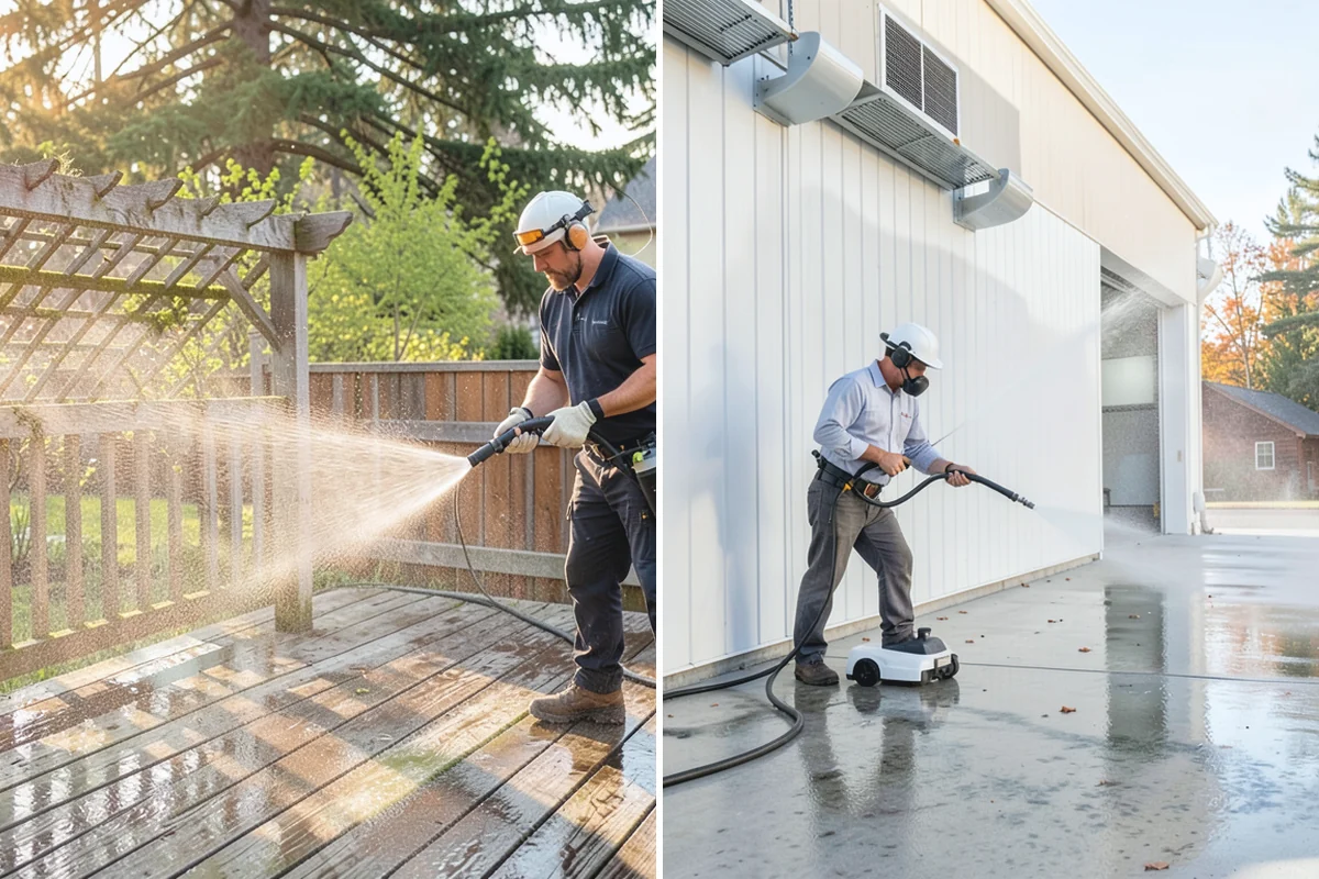 Annual House Washing in Redmond, King County, WA - Review the home's condition since the last wash