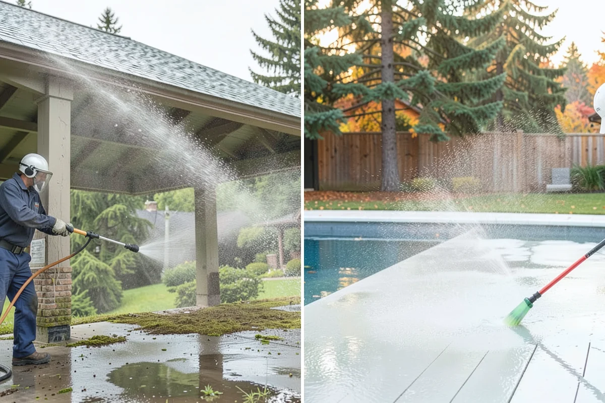 Annual House Washing in Roy, Pierce County, WA - Review the home's condition since the last wash