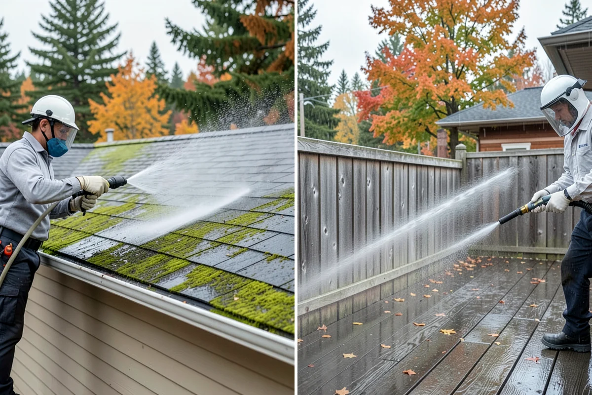 Annual House Washing in SeaTac, King County, WA - Review the home's condition since the last wash