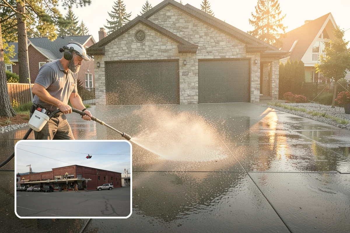 Annual House Washing in Sedro-Woolley, Skagit County, WA - Prevents growth from becoming entrenched