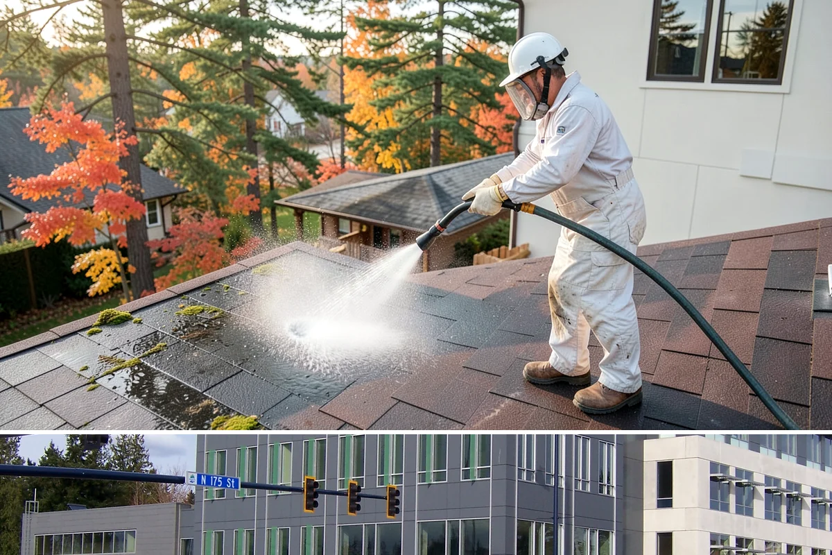 Annual House Washing in Shoreline, King County, WA - Set the annual wash for late spring or summer so the finish dries well and stays clean through the wet season.
