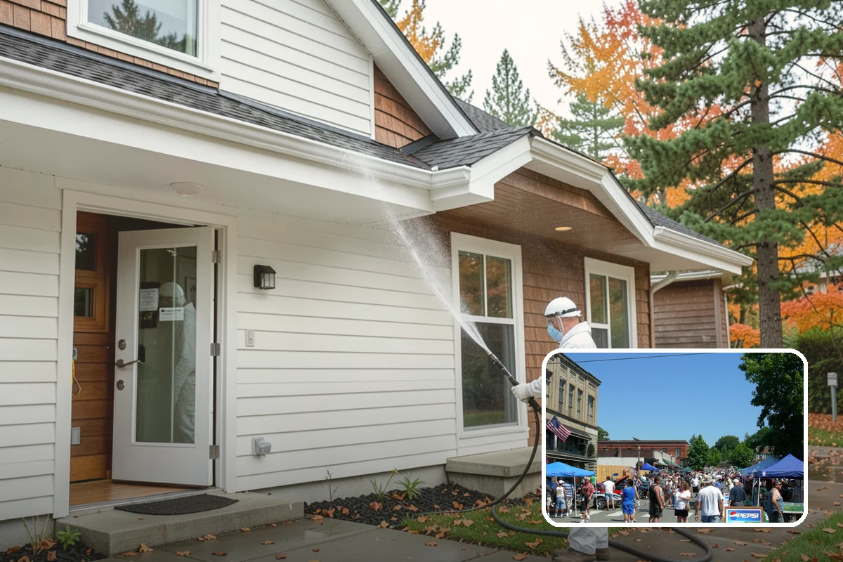 Annual House Washing in Snohomish, Snohomish County, WA - Prevents growth from becoming entrenched