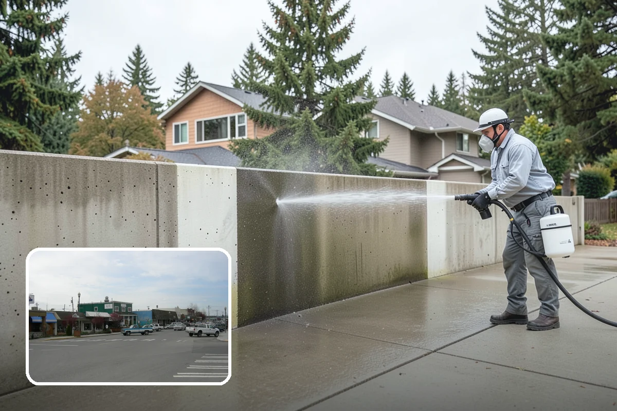 Annual House Washing in Stanwood, Snohomish County, WA - Prevents growth from becoming entrenched