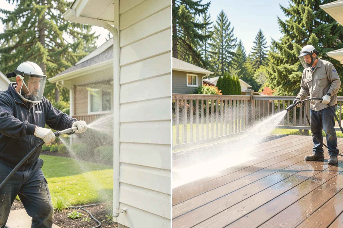 Annual House Washing in Stanwood, Snohomish County, WA - Review the home's condition since the last wash