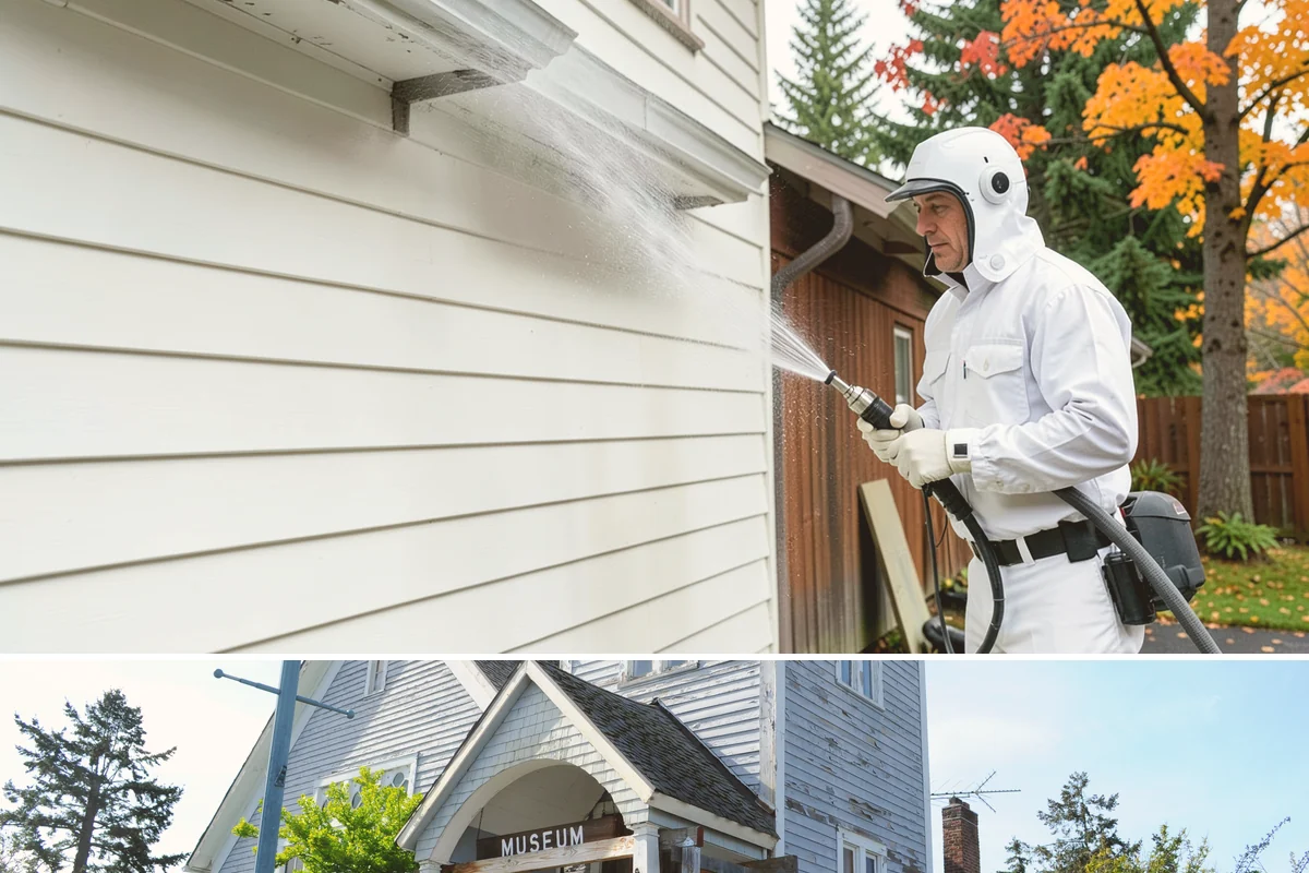 Annual House Washing in Steilacoom, Pierce County, WA - Set the annual wash for late spring or summer so the finish dries well and stays clean through the wet season.