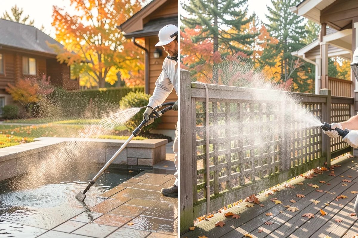 Annual House Washing in Tacoma, Pierce County, WA - Review the home's condition since the last wash