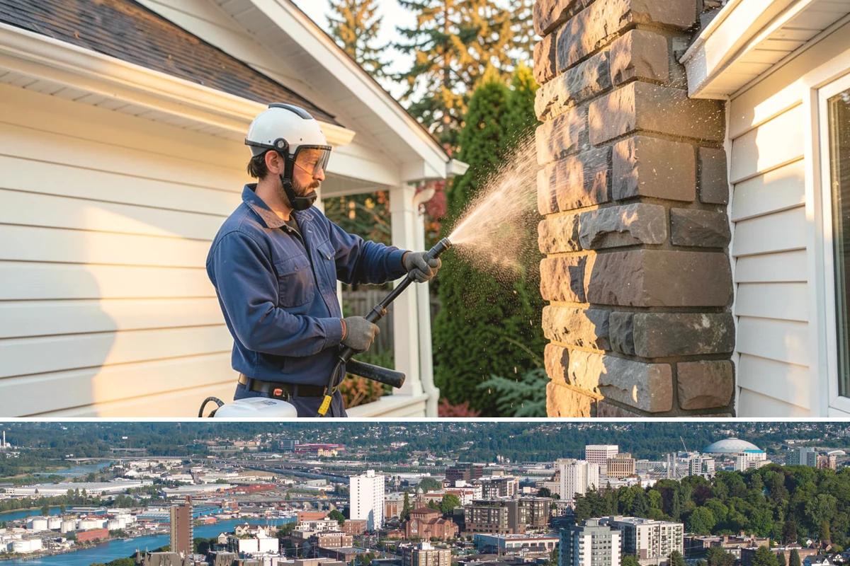 Annual House Washing in Tacoma, Pierce County, WA - Set the annual wash for late spring or summer so the finish dries well and stays clean through the wet season.