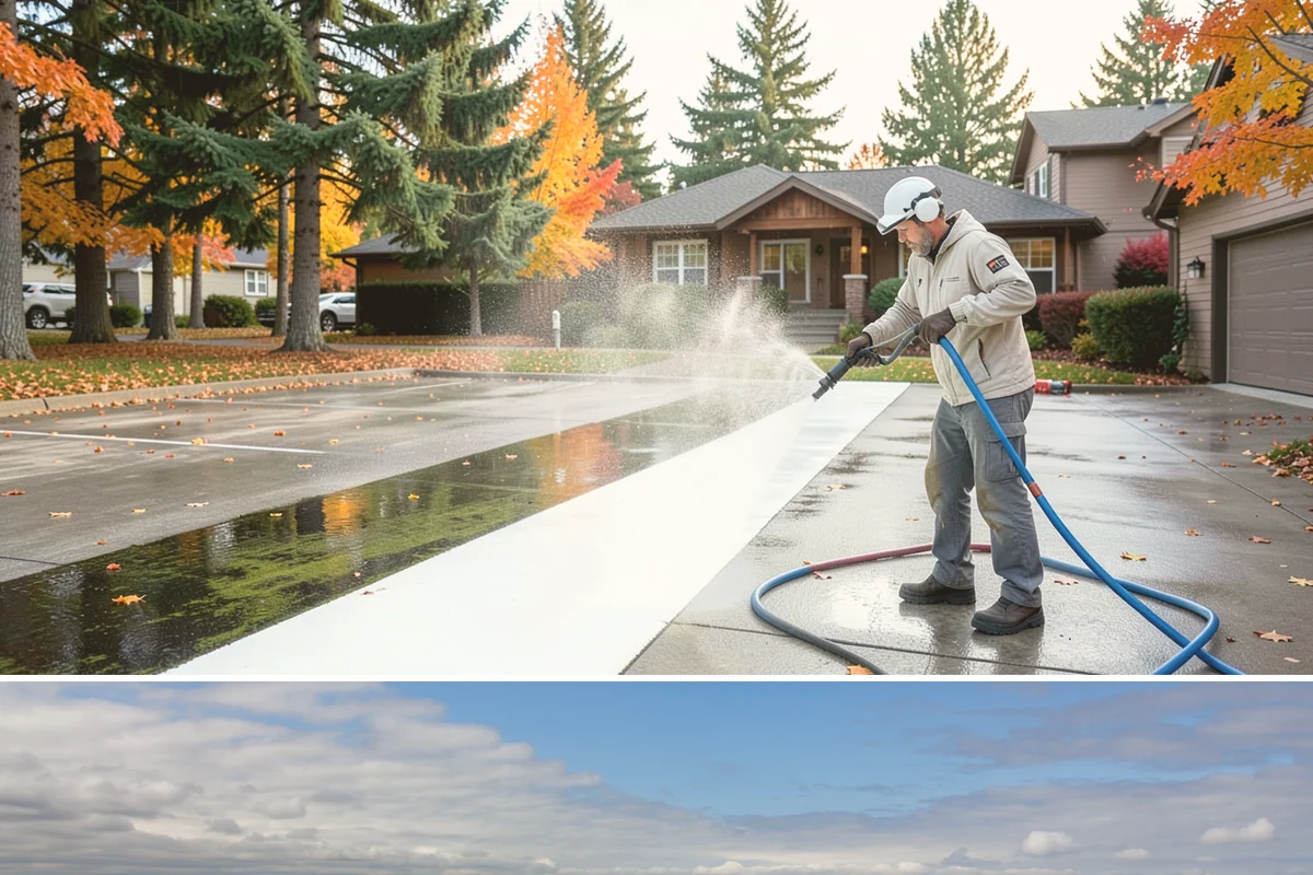 Annual House Washing in University Place, Pierce County, WA - Set the annual wash for late spring or summer so the finish dries well and stays clean through the wet season.