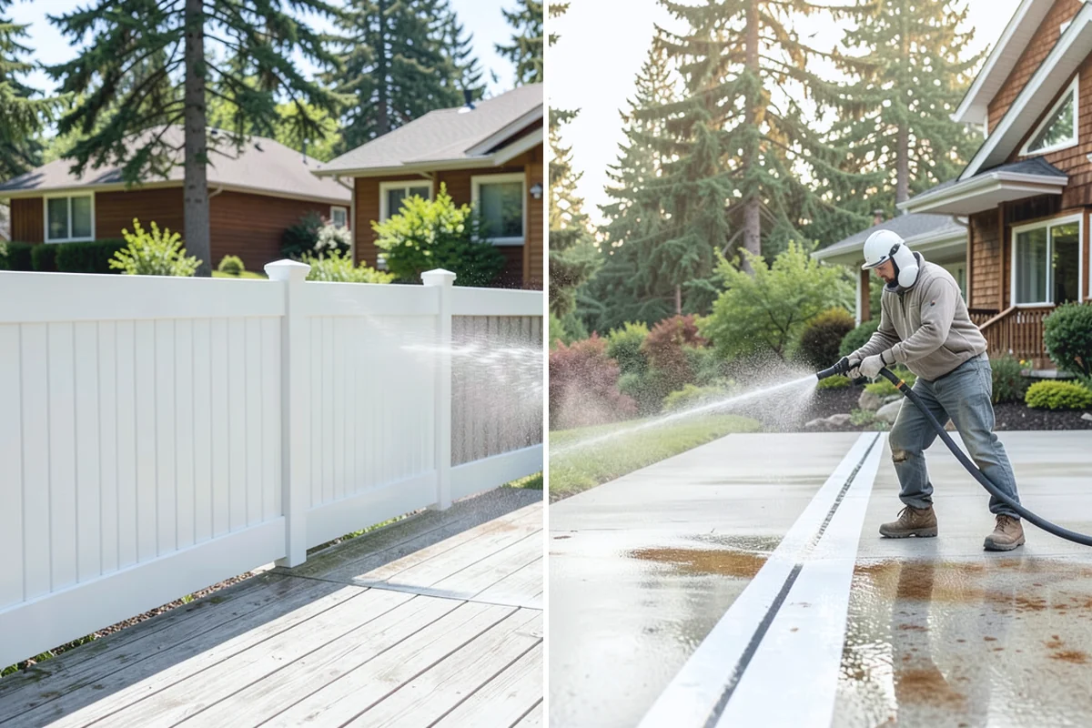 Annual House Washing in Wilkeson, Pierce County, WA - Review the home's condition since the last wash