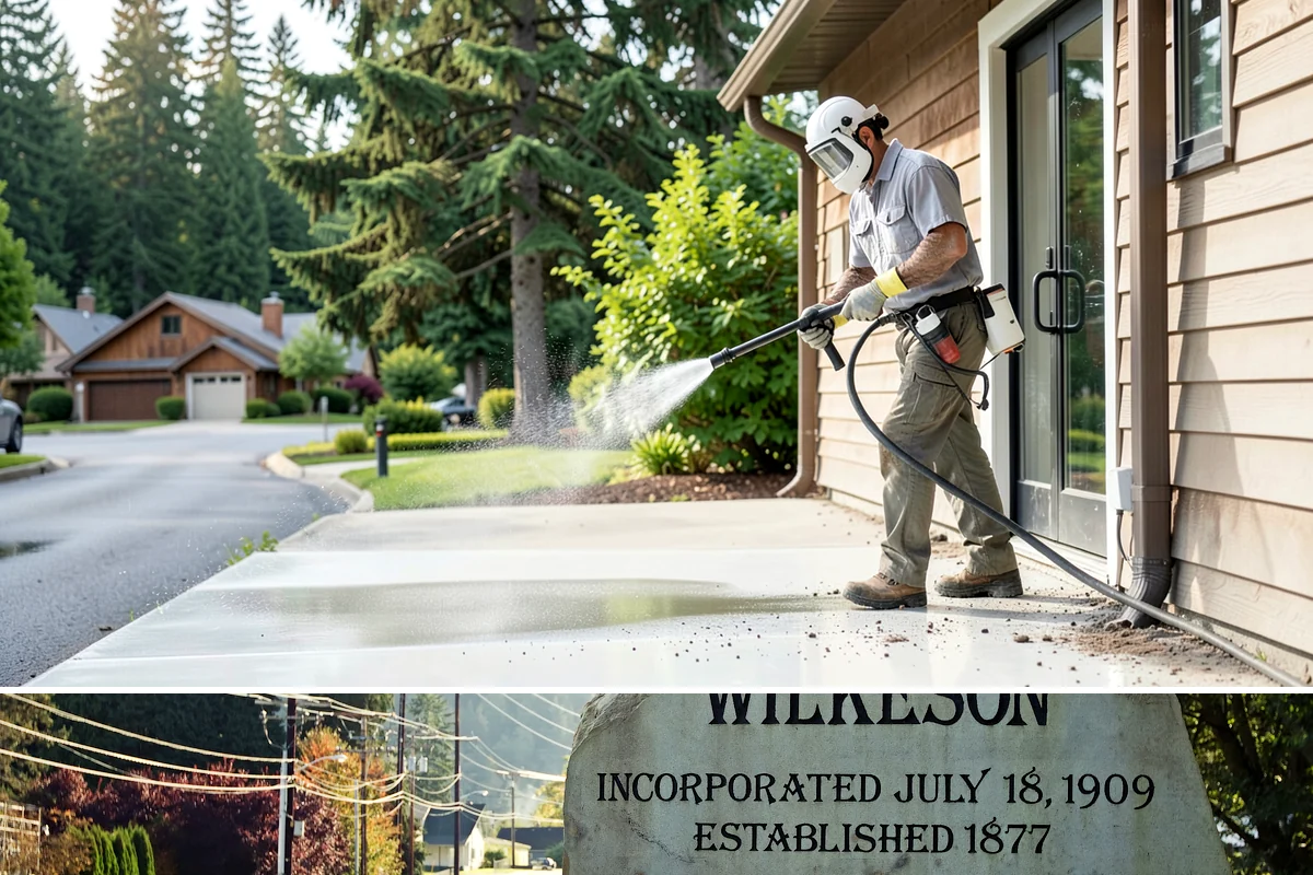 Annual House Washing in Wilkeson, Pierce County, WA - Set the annual wash for late spring or summer so the finish dries well and stays clean through the wet season.