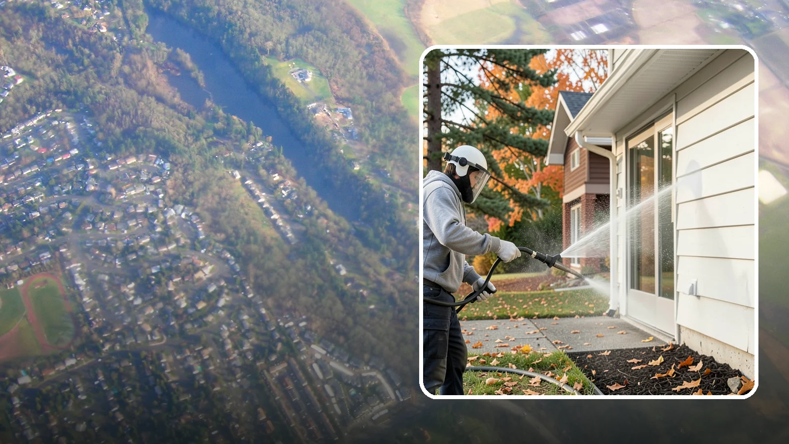 Annual Maintenance Washing in Algona, King County, WA - Annual maintenance washing keeps your entire exterior on a once-a-year schedule so grime never gets a chance to build into...