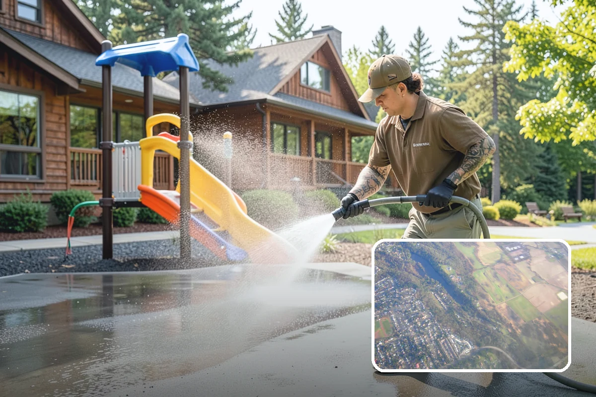 Annual Maintenance Washing in Algona, King County, WA - Prevents light buildup from turning into set-in staining