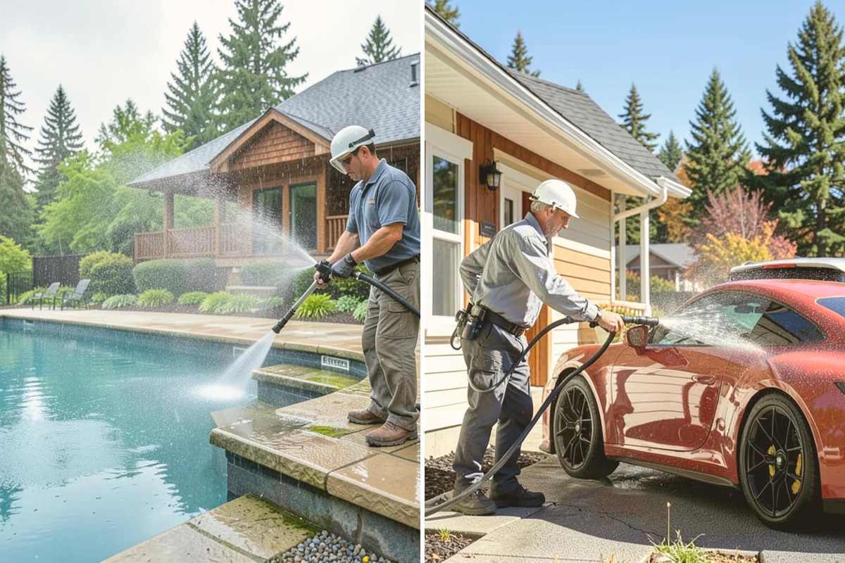 Annual Maintenance Washing in Algona, King County, WA - Review the property and note recurring problem areas