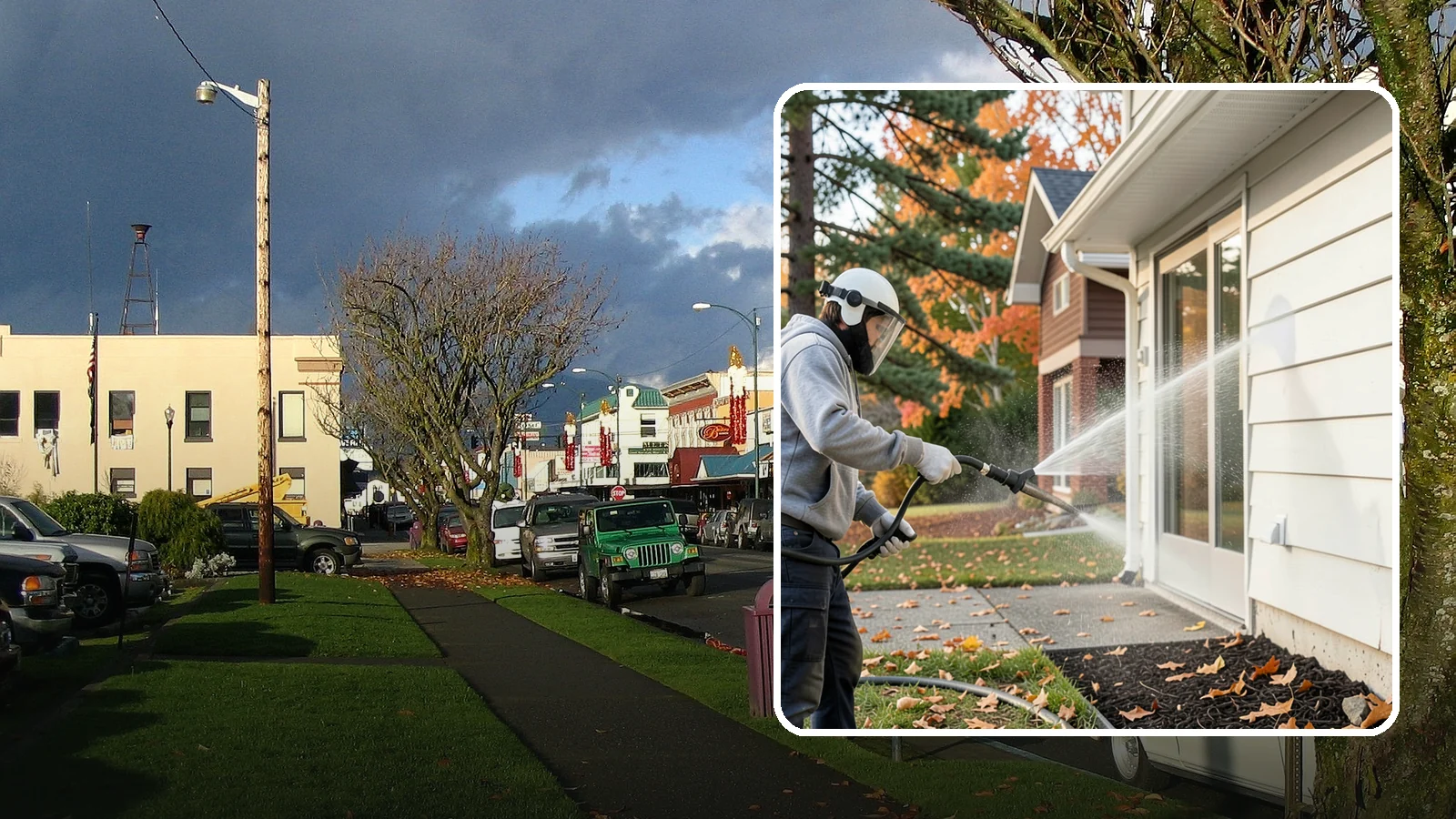 Annual Maintenance Washing in Arlington, Snohomish County, WA - Annual maintenance washing keeps your entire exterior on a once-a-year schedule so grime never gets a chance to build into...