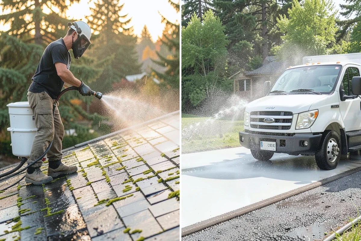 Annual Maintenance Washing in Auburn, King County, WA - Review the property and note recurring problem areas