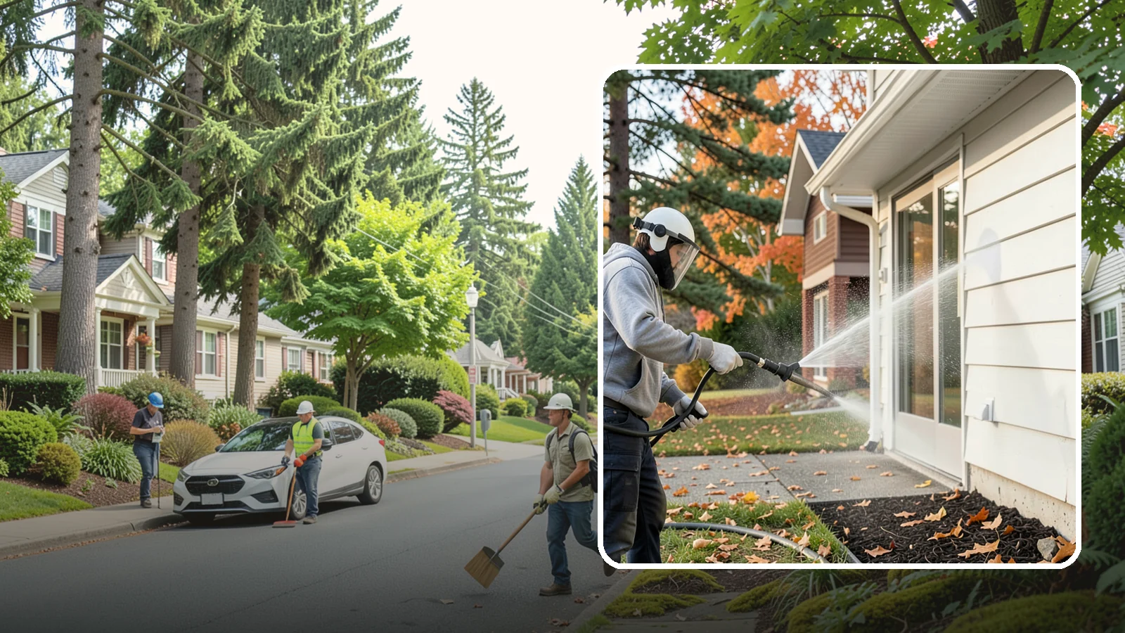 Annual Maintenance Washing in Beaux Arts Village, King County, WA - Annual maintenance washing keeps your entire exterior on a once-a-year schedule so grime never gets a chance to build into...