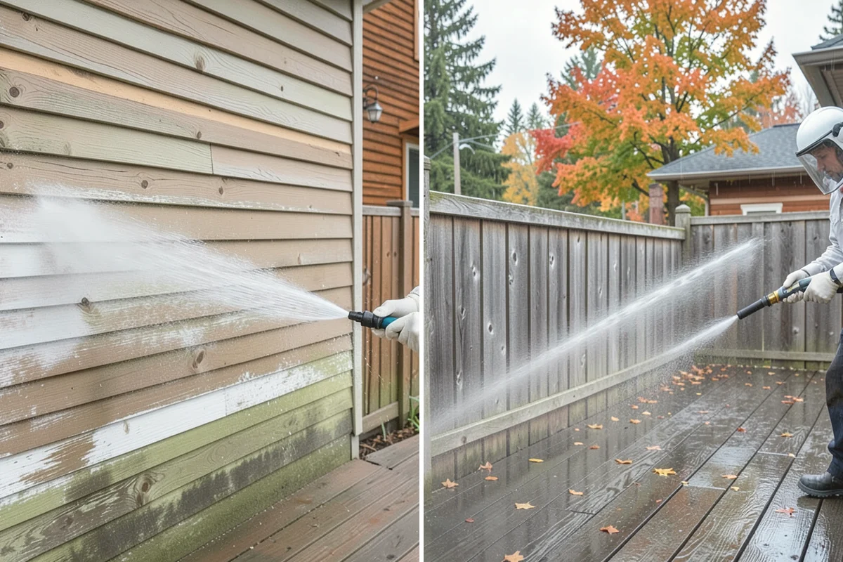 Annual Maintenance Washing in Black Diamond, King County, WA - Review the property and note recurring problem areas