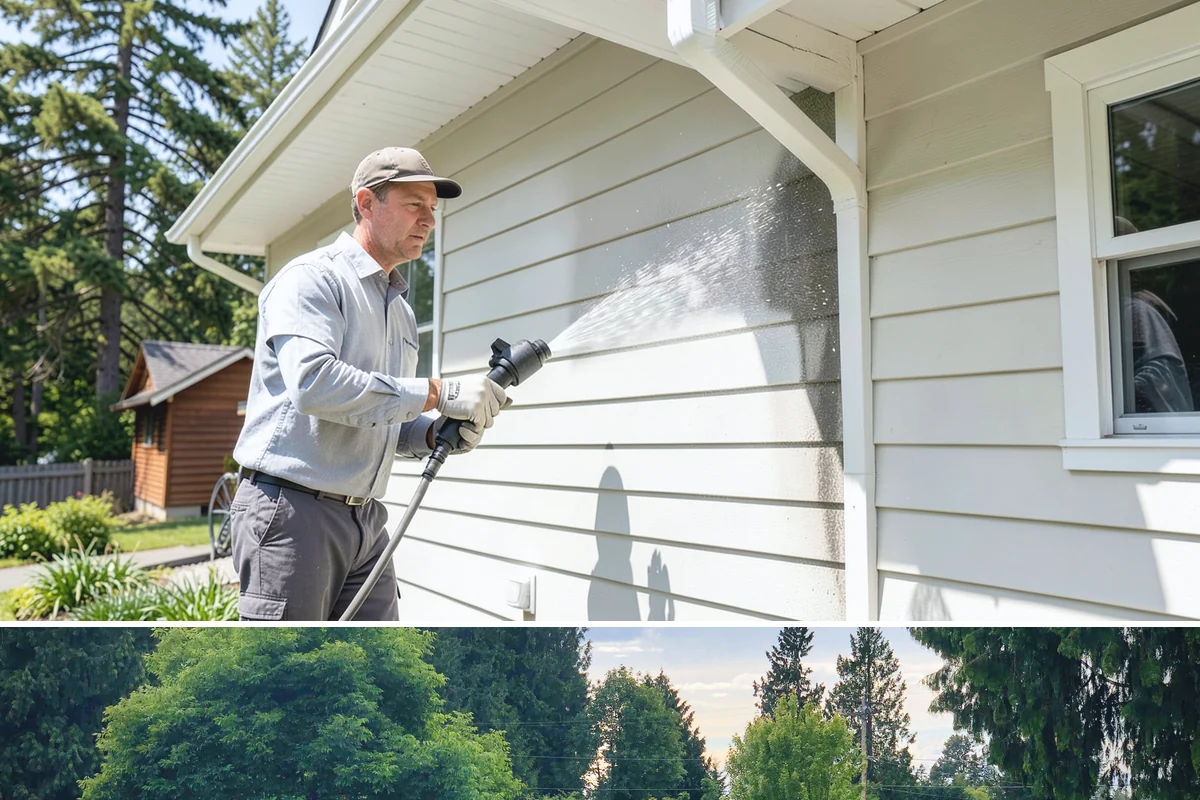 Annual Maintenance Washing in Bonney Lake, Pierce County, WA - Choose a consistent month each year, with spring or early fall being the most popular windows in Washington's climate.
