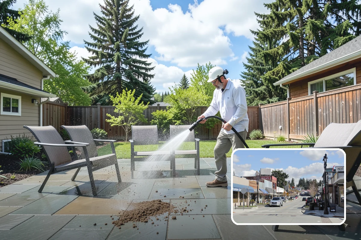 Annual Maintenance Washing in Bothell, King County, WA - Prevents light buildup from turning into set-in staining