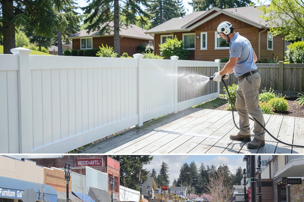 Annual Maintenance Washing in Bothell, King County, WA - Choose a consistent month each year, with spring or early fall being the most popular windows in Washington's climate.