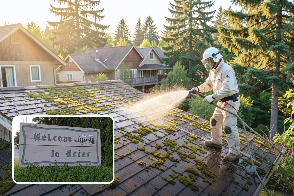 Annual Maintenance Washing in Brier, Snohomish County, WA - Prevents light buildup from turning into set-in staining