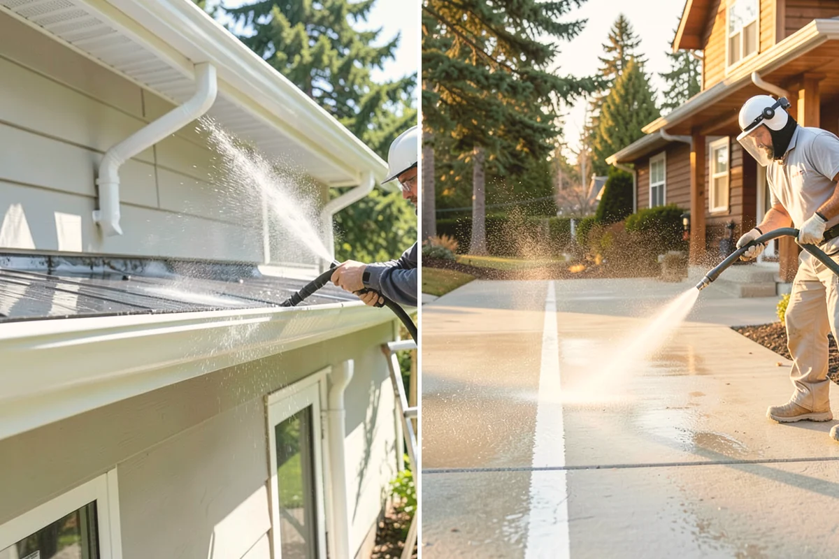 Annual Maintenance Washing in Brier, Snohomish County, WA - Review the property and note recurring problem areas