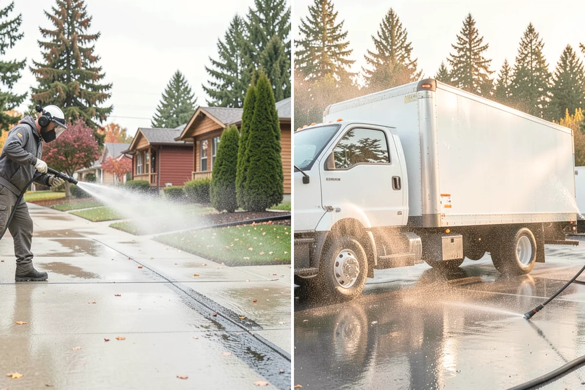 Annual Maintenance Washing in Burlington, Skagit County, WA - Review the property and note recurring problem areas
