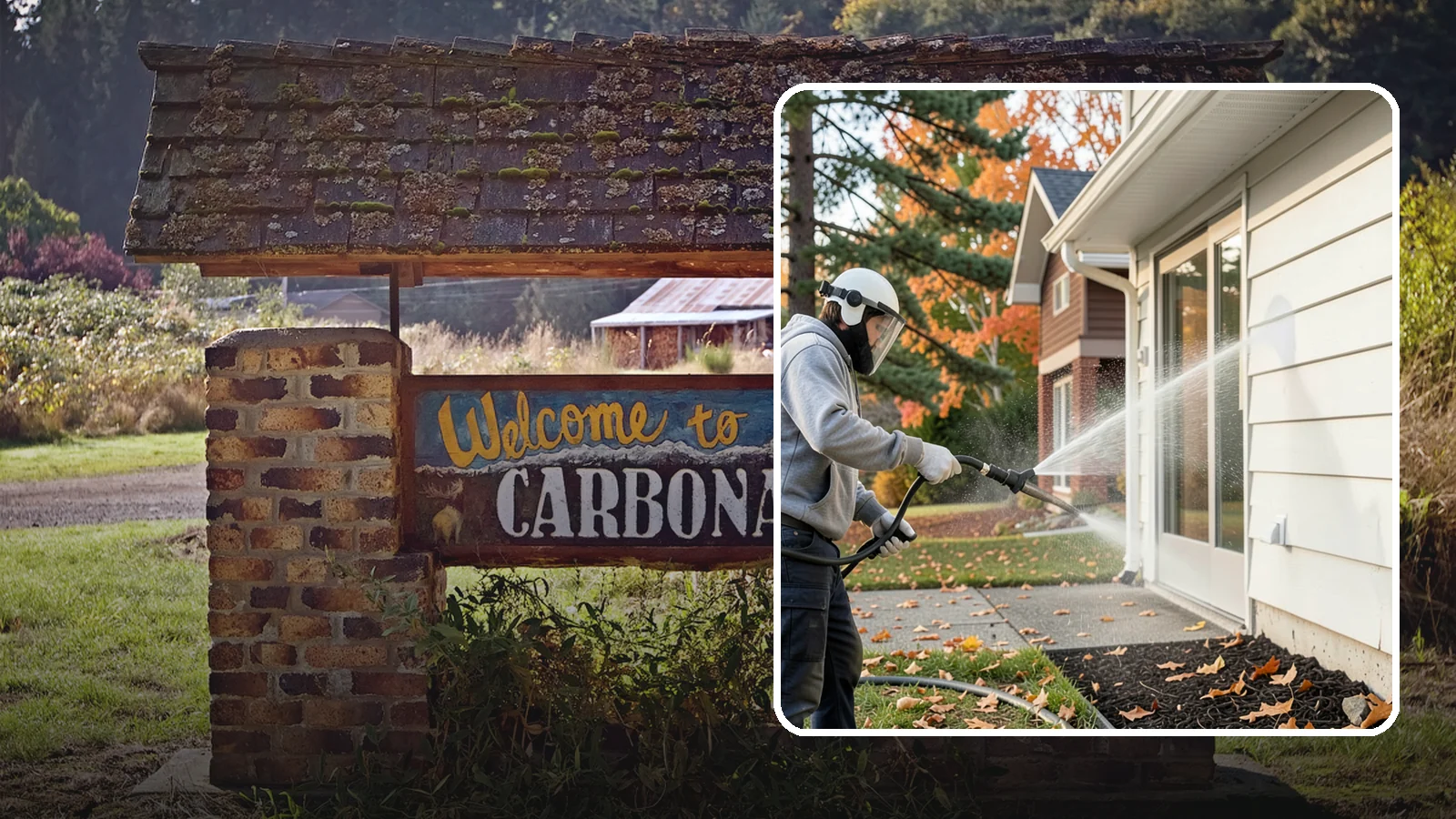Annual Maintenance Washing in Carbonado, Pierce County, WA - Annual maintenance washing keeps your entire exterior on a once-a-year schedule so grime never gets a chance to build into...
