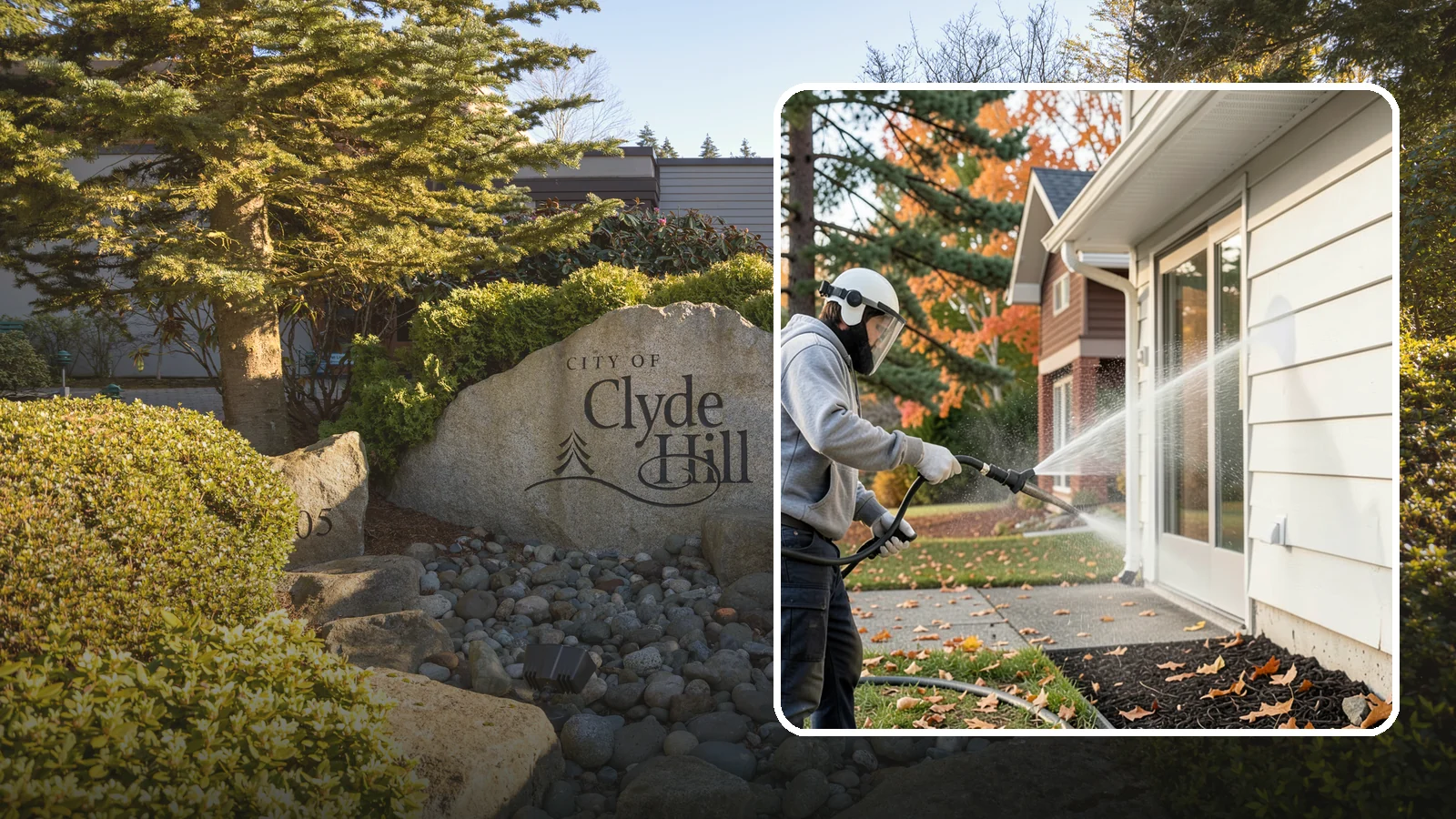 Annual Maintenance Washing in Clyde Hill, King County, WA - Annual maintenance washing keeps your entire exterior on a once-a-year schedule so grime never gets a chance to build into...