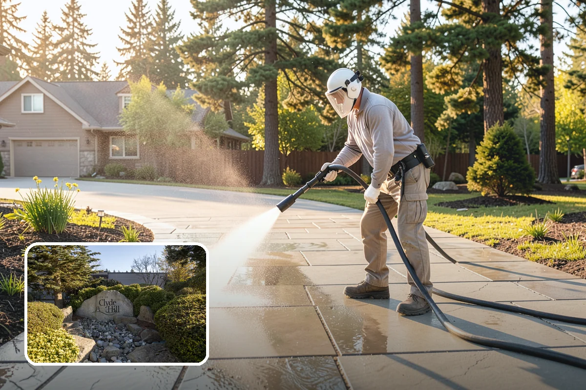 Annual Maintenance Washing in Clyde Hill, King County, WA - Prevents light buildup from turning into set-in staining