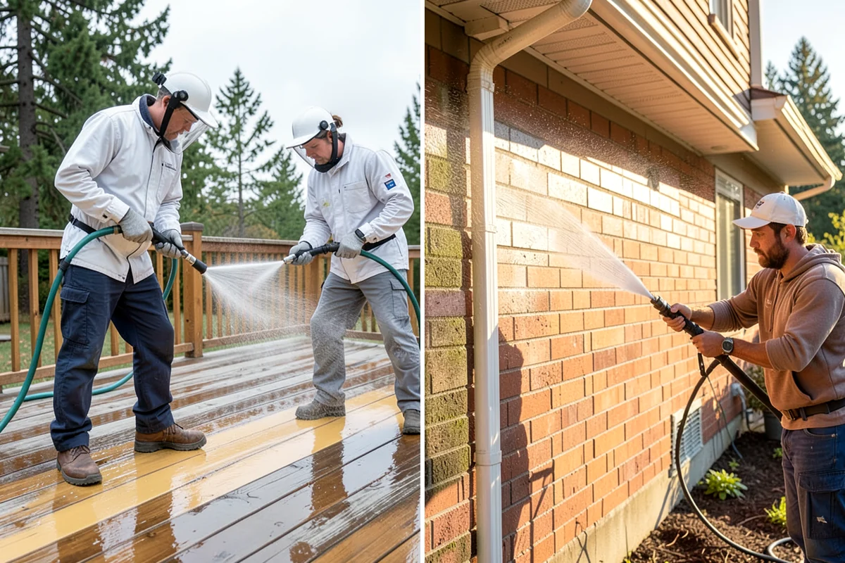 Annual Maintenance Washing in Clyde Hill, King County, WA - Review the property and note recurring problem areas