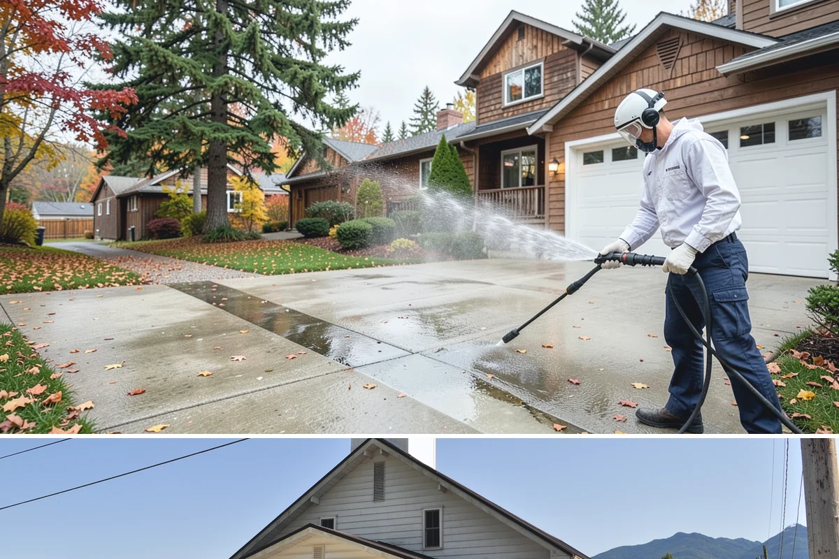 Annual Maintenance Washing in Concrete, Skagit County, WA - Choose a consistent month each year, with spring or early fall being the most popular windows in Washington's climate.