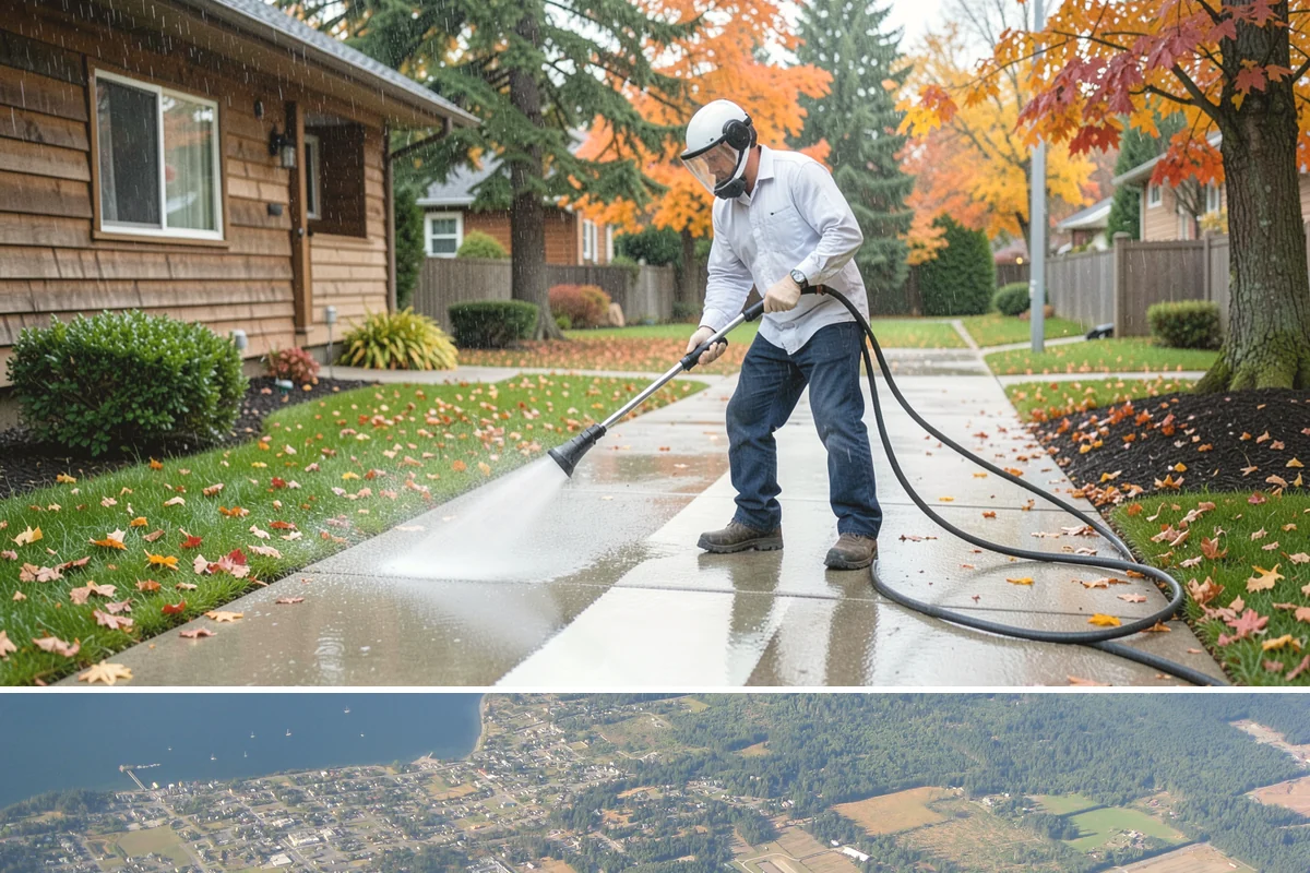 Annual Maintenance Washing in Coupeville, Island County, WA - Choose a consistent month each year, with spring or early fall being the most popular windows in Washington's climate.