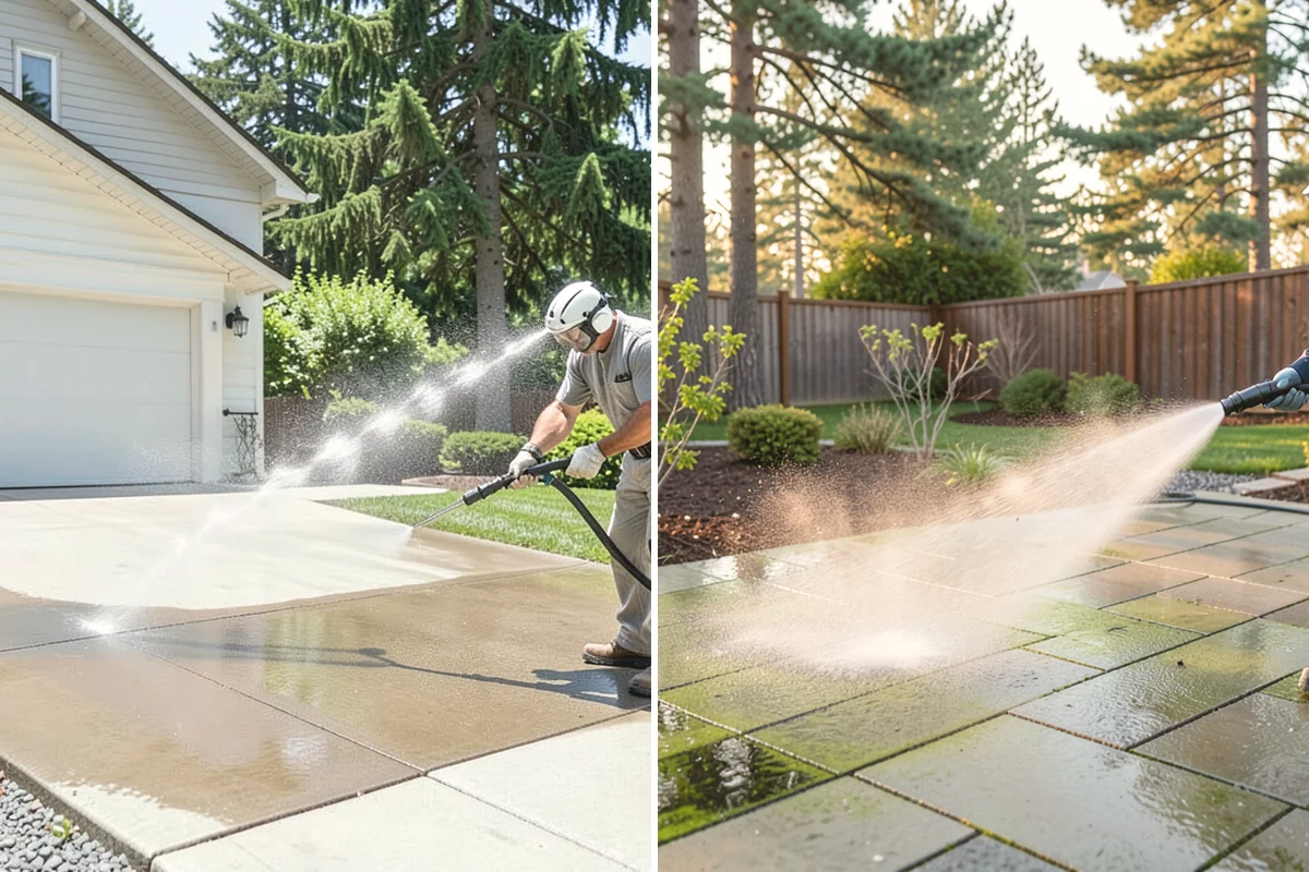 Annual Maintenance Washing in Covington, King County, WA - Review the property and note recurring problem areas