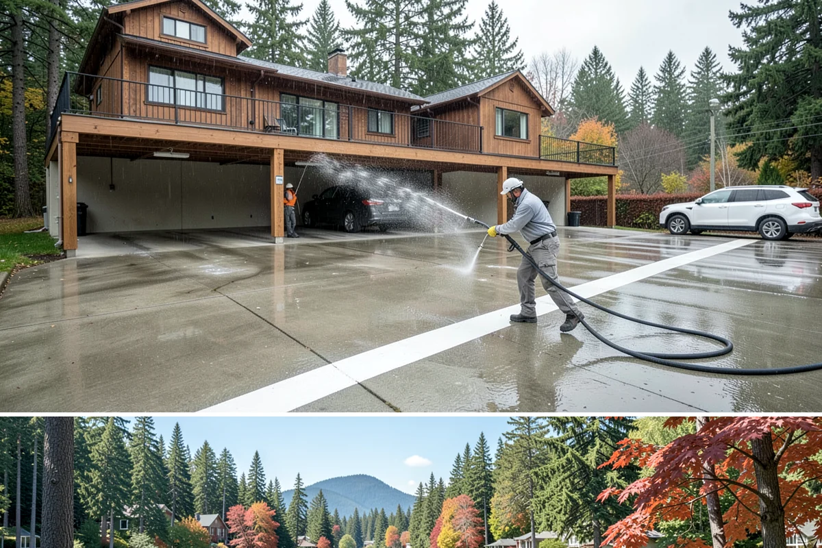 Annual Maintenance Washing in Covington, King County, WA - Choose a consistent month each year, with spring or early fall being the most popular windows in Washington's climate.