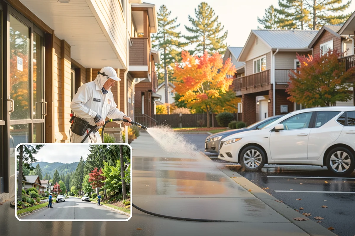 Annual Maintenance Washing in Darrington, Snohomish County, WA - Prevents light buildup from turning into set-in staining