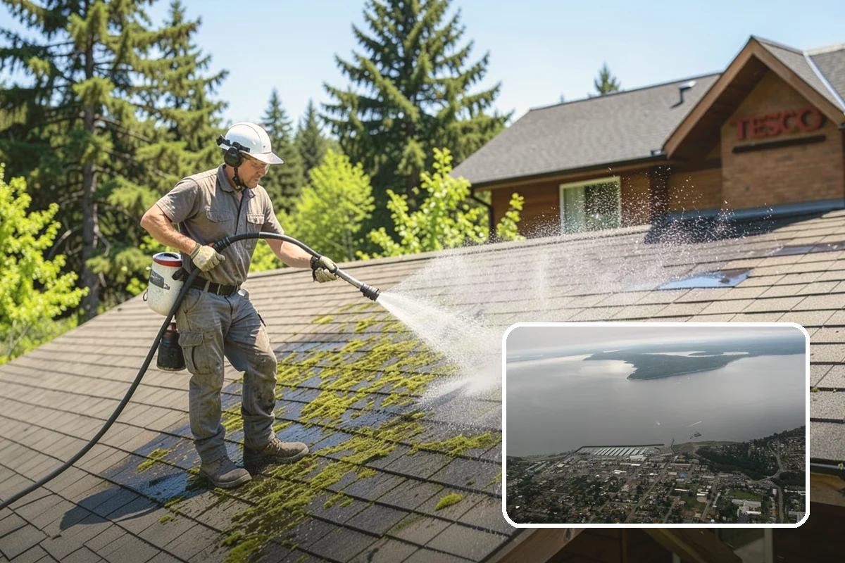 Annual Maintenance Washing in Des Moines, King County, WA - Prevents light buildup from turning into set-in staining