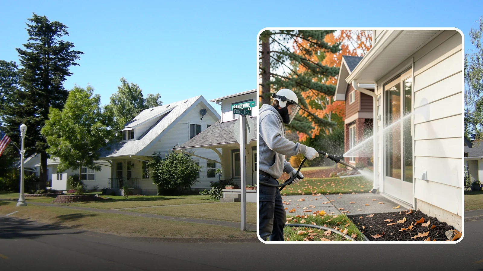 Annual Maintenance Washing in DuPont, Pierce County, WA - Annual maintenance washing keeps your entire exterior on a once-a-year schedule so grime never gets a chance to build into...
