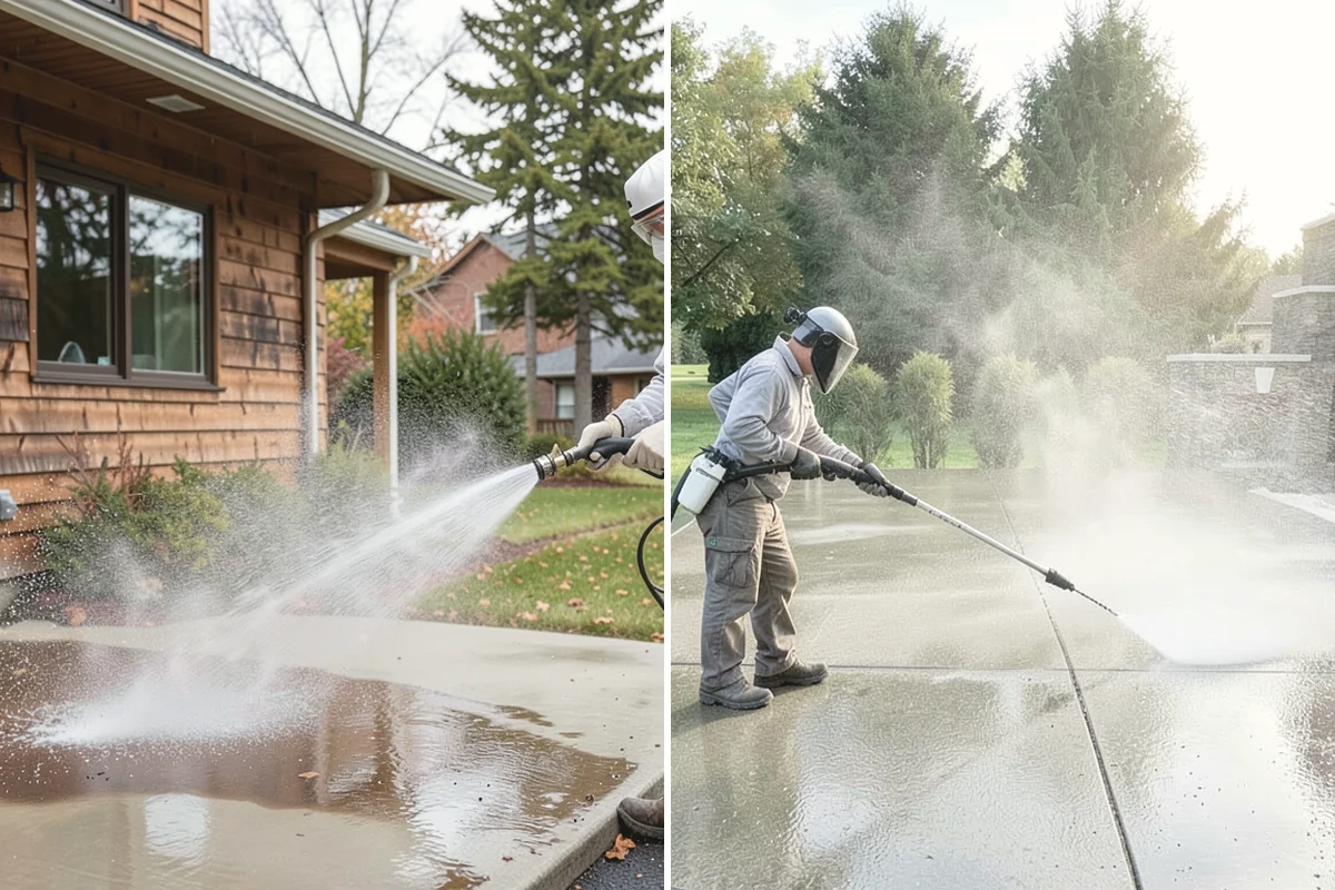 Annual Maintenance Washing in Duvall, King County, WA - Review the property and note recurring problem areas