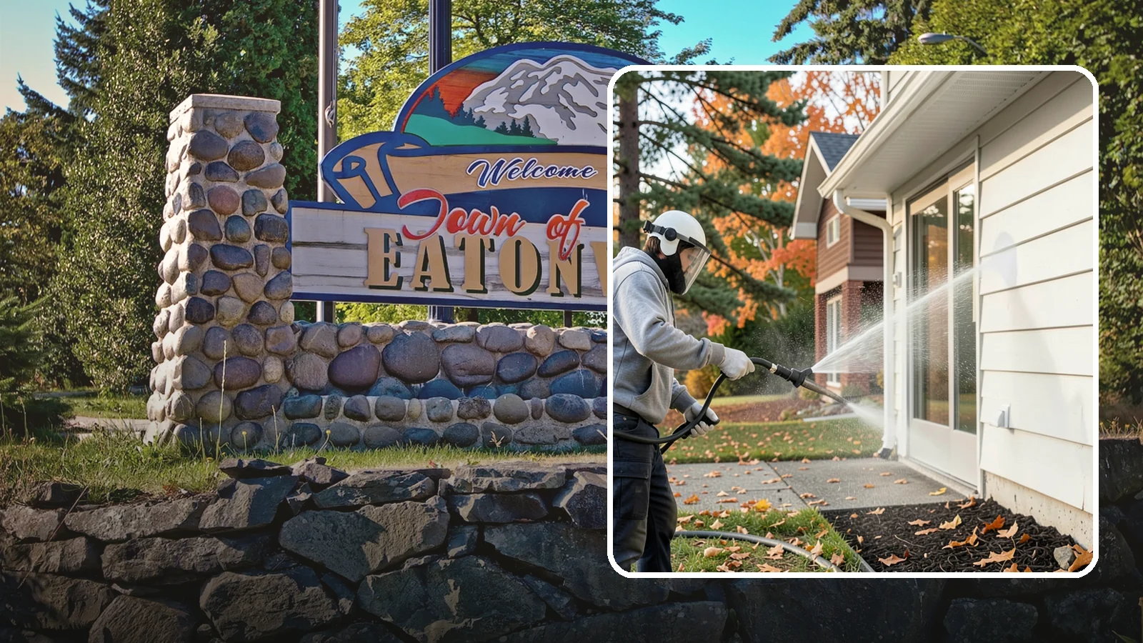 Annual Maintenance Washing in Eatonville, Pierce County, WA - Annual maintenance washing keeps your entire exterior on a once-a-year schedule so grime never gets a chance to build into...